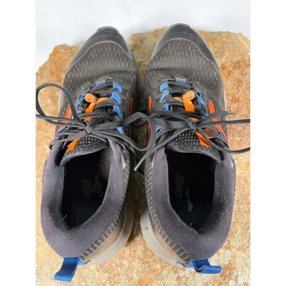 Brooks Caldera 5 Mens Trail Running Shoes Black Orange Blue 1103541D041 Size 11